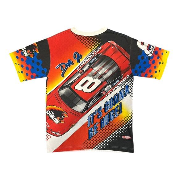 Vintage Dale Earnhardt Jr. Chase NASCAR All Over Print T-Shirt Medium - Picture 2 of 8